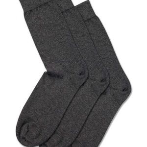 NIP Charles Tyrwhitt 3 pack socks Grey Cotton